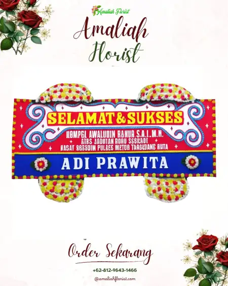 Papan Bunga Ucapan Selamat indihiang